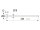 Handtuchhalter Serie gamma_300 mit Wandbefestigung, Ausladung 450 mm, in chrom