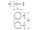 Doppelglaswandhalter Serie gamma_300 mit Wandbefestigung, ohne Glas, in chrom