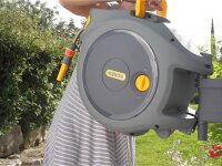 Hozelock Auto Reel Schlauchaufroller zur Wandmontage 40 m...