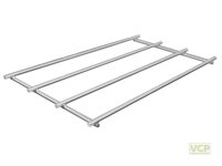 Edelstahl Auflagerost Profi für Waschtrog SOLID 550,...