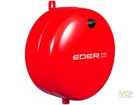 EDER Ausdehnungsgefäß elko-flex 35 lt. rot