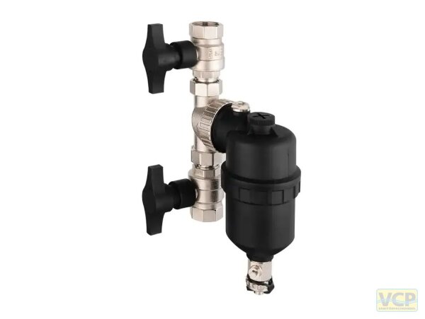 WITA® Trap KS 1" Schlamm-, Magnetit- und Mikroblasenabscheider mit ISO