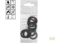 EPDM Dichtungen 42 x 55 x 2 mm für Rohrverschraubung...