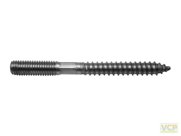 Stockschraube M10 x 100mm Stahl verzinkt mit Torxantrieb + Schlüsselfläche