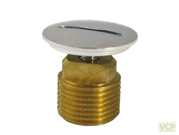 Blindstopfen 3/8" verchromt