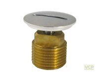 Blindstopfen 3/8" verchromt
