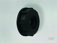 Fassdeckel IBC-Adapter S60 x 6 IG x 1/2" IG