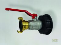 Fassdeckel IBC-Adapter S60 x 6 IG x 3/4" IG