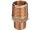 Reduziernippel Rotguss blank 3/4" x 3/8"