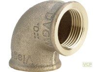 Winkel Rotguss blank 90° 1/8" Ig