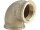 Winkel Rotguss blank 90° 1/8" Ig