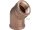 Winkel Rotguss blank 45° 1/2" Ig