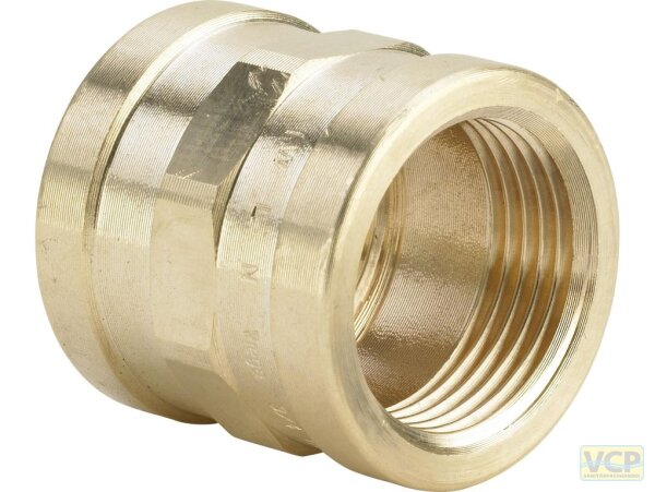 Muffe Rotguss blank 1/4"