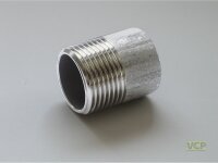 Anschweißnippel Edelstahl 2" x 80mm