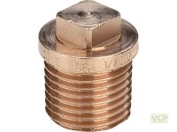 Stopfen Rotguss blank 3/4"