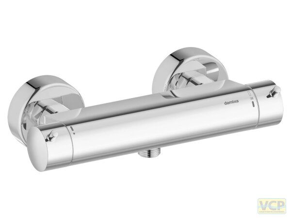 IRIS BRAUSETHERMOSTAT, ROSETTEN & EXZENTER, CHROM