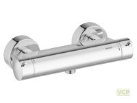IRIS BRAUSETHERMOSTAT, ROSETTEN & EXZENTER, CHROM