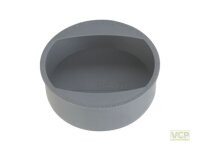 Airfit Griff-Stopfen DN90 HT mit Handgriff grau