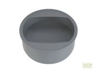 Airfit Griff-Stopfen DN110 HT mit Handgriff grau