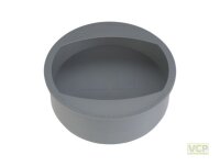 Airfit Griff-Stopfen DN160 HT mit Handgriff grau