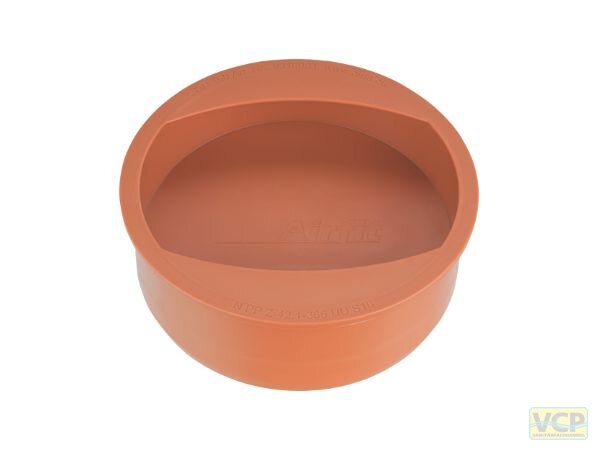 Airfit Griff-Stopfen DN160 KG mit Handgriff orange