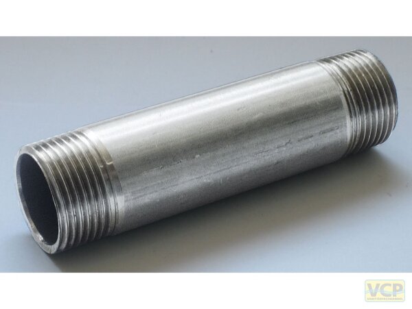 Rohrnippel Edelstahl 1/2" x 200mm