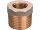 Reduzierstück Rotguss blank 6/4" x 1/2"