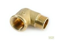 Winkel Messing blank 90° 1" Ig x Ag