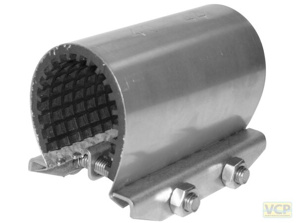 gebounifix Edelstahldichtband Typ Mini 74-80mm Baulänge 100mm 2 Schrauben