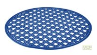 Spülbeckenmatte rund blau Ø33cm