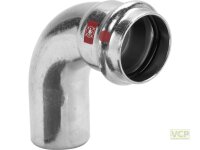 Viega Bogen 90 Grad mit SC Prestabo 1116.1 in 28mm Stahl...