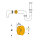 Gummi-Nippel für Spitzende Siphon an Spitzende HT-Rohr DN50/32 47x27mm / 3135