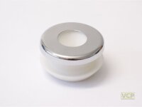 Mület-Urinal-Verbinder weiß mit Rosette 15,5mm