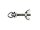 Kettenhalter Messing chrom, Stift M 6 x 10 mm