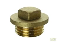 Stopfen Messing blank 1/2"