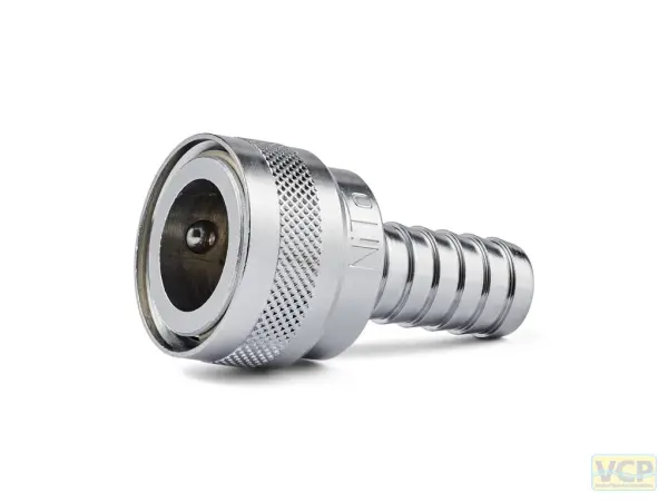 Nito-Steckkupplung 1/2"-System Messing chrom mit...