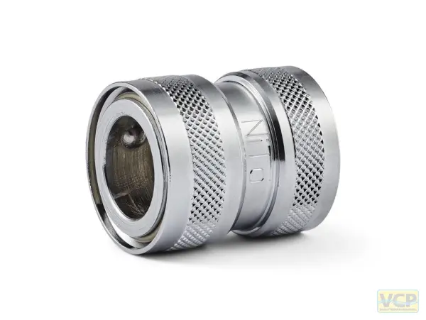 Nito-Steckkupplung 1/2"-System Messing chrom mit...
