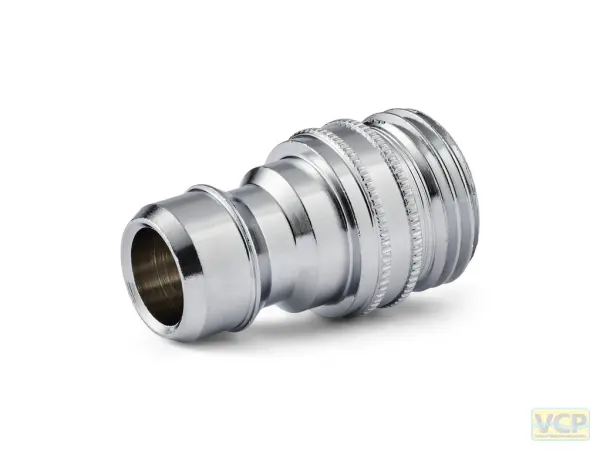 Nito Gewindestecker 1/2"-System Messing chrom mit...