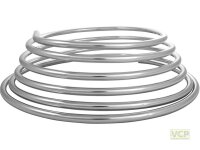 Kupferrohr Ring 5lfm x 10mm verchromt
