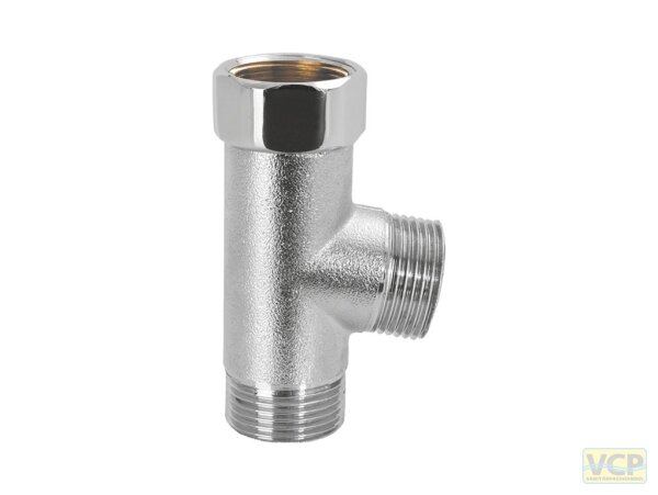 Doppel-Schlauchanschluss T-Form 3/4"