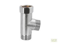 Doppel-Schlauchanschluss T-Form 3/4"