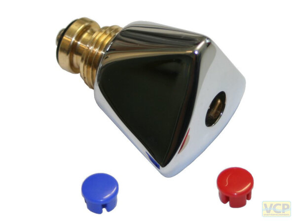 Sanitär-Oberteil 3-kant 1/2" chrom