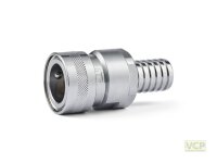 Nito-Steckkupplung 3/4"-System Messing chrom mit...