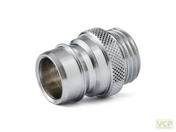Nito-Gewindestecker 3/4"-System Messing chrom mit...