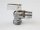 Eckkugelhahn 1/2" x 3/4" chrom matt