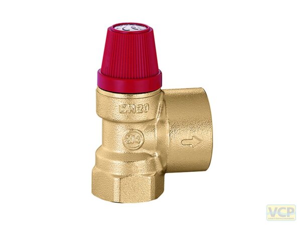 Caleffi 530 Sicherheitsventil für Heizungsanlagen 3/4" 3 bar