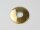 Rosette 1/2" Messing blank poliert