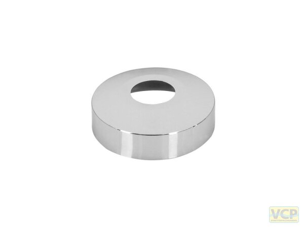Rosette 1/2" x 20mm Höhe verchromt
