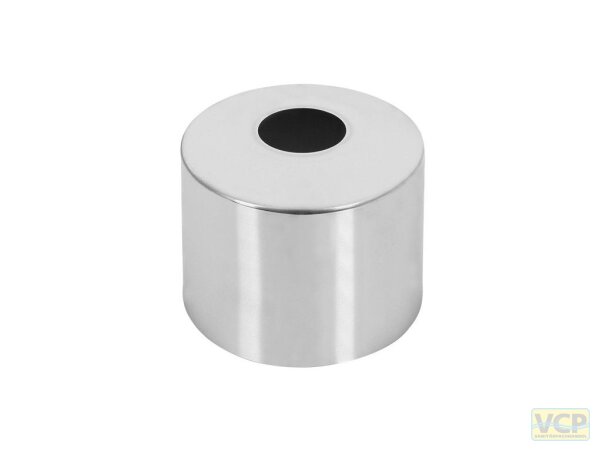 Rosette 1/2" x 30mm Höhe verchromt