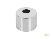 Rosette 1/2" x 42mm Höhe verchromt